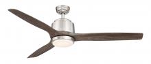  WR1765N - Reya 56 Inch Nickel Ceiling Fan